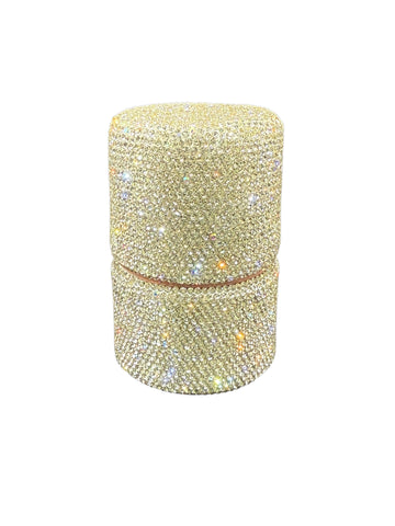 Rhinestone make up brush stand