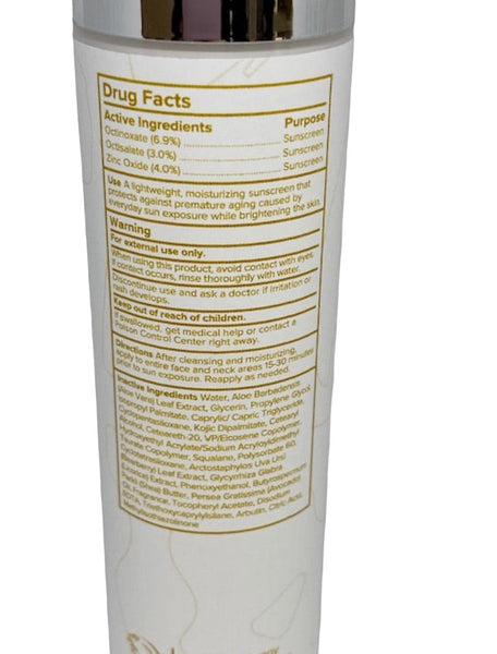 Brightening Shield SPF 30 With Zinc - Golden Caviar Skin Care