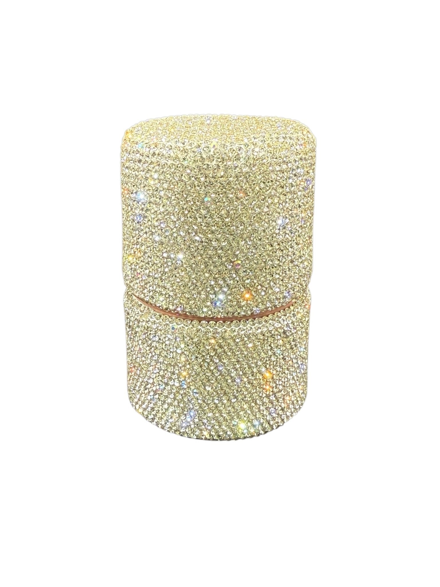 Rhinestone make up brush stand - Golden Caviar Skin Care