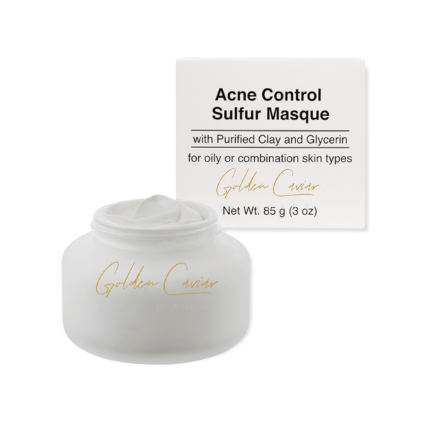 Acne Control Sulfer Masque - Golden Caviar Skin Care