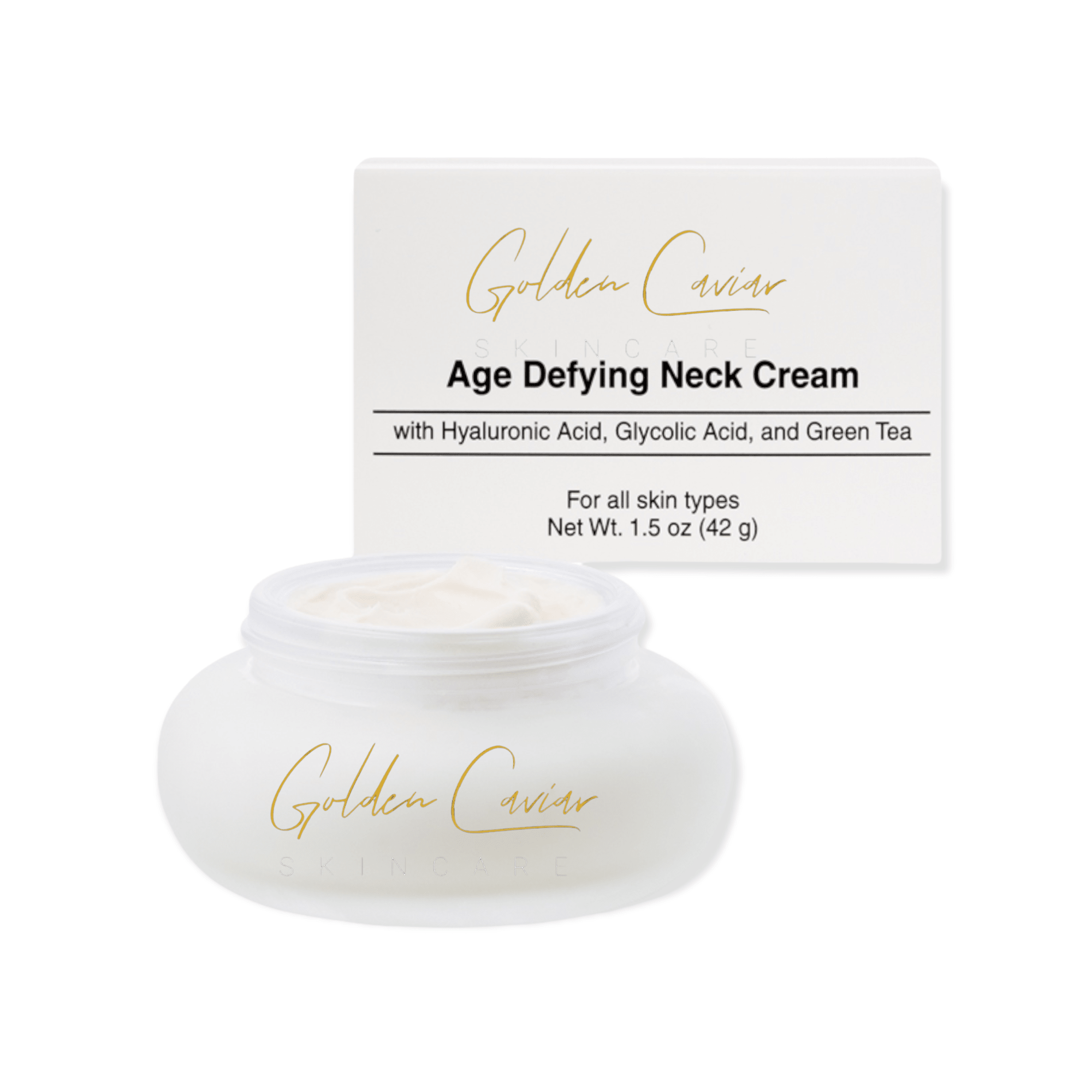 Age Defying Neck Cream - Golden Caviar Skin Care