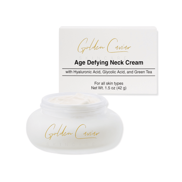 Age Defying Neck Cream - Golden Caviar Skin Care