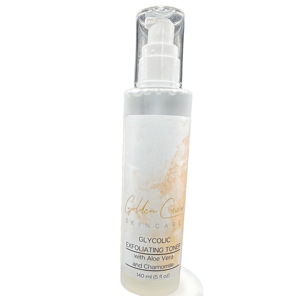 Glycolic Exfoliating Toner - Golden Caviar Skin Care