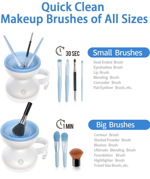 Makeup brush machine cleaner - Golden Caviar Skin Care