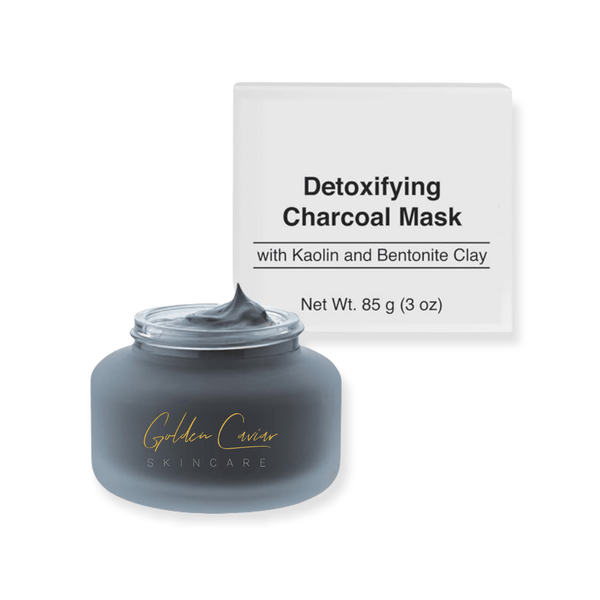 Radiant Charcoal Mask - Golden Caviar Skin Care